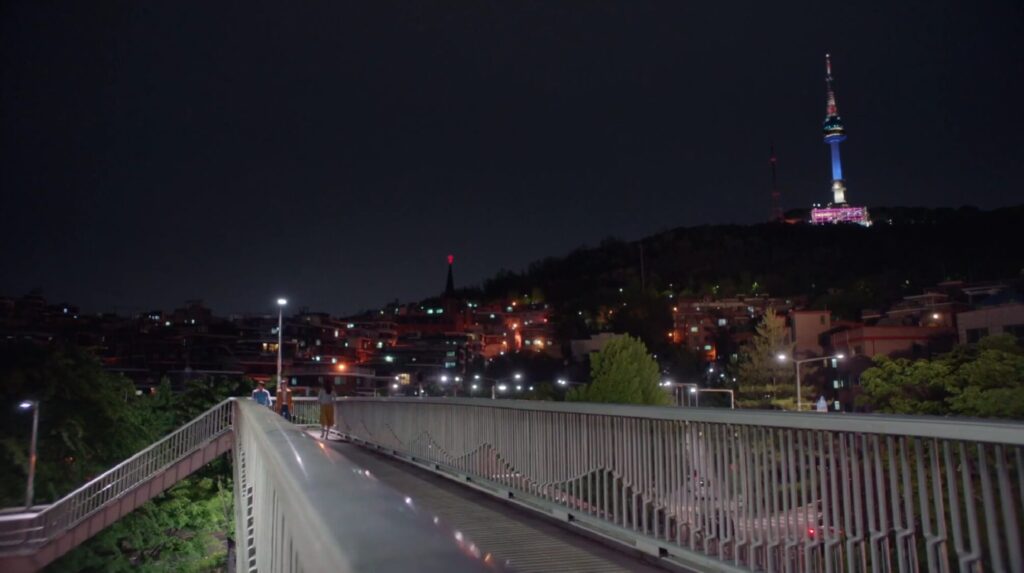 남산 2호 터널 육교