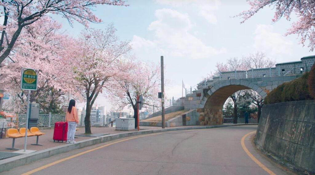 남포루 인근 팔달산로