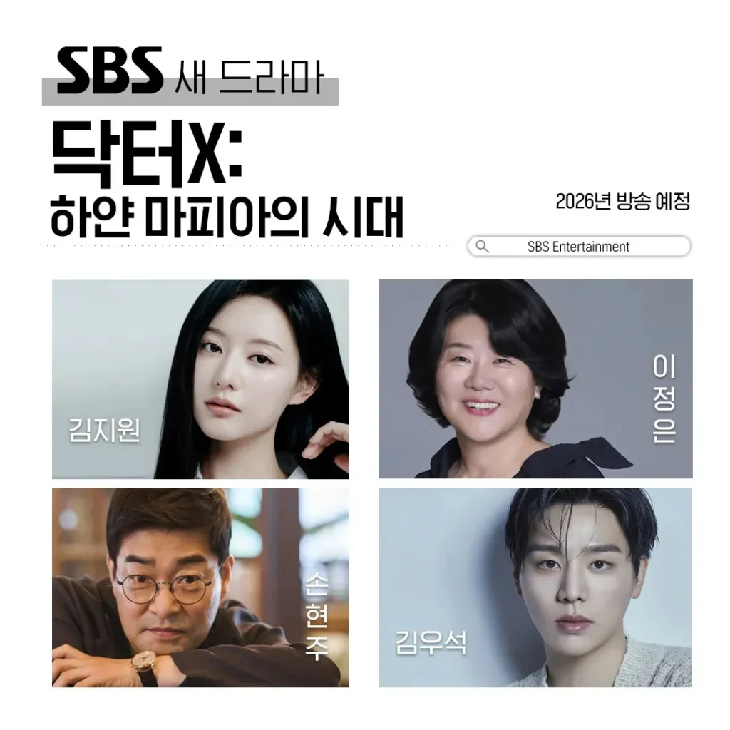 닥터X-Doctor X-Cast-Info- KimJi-won's-New-Drama