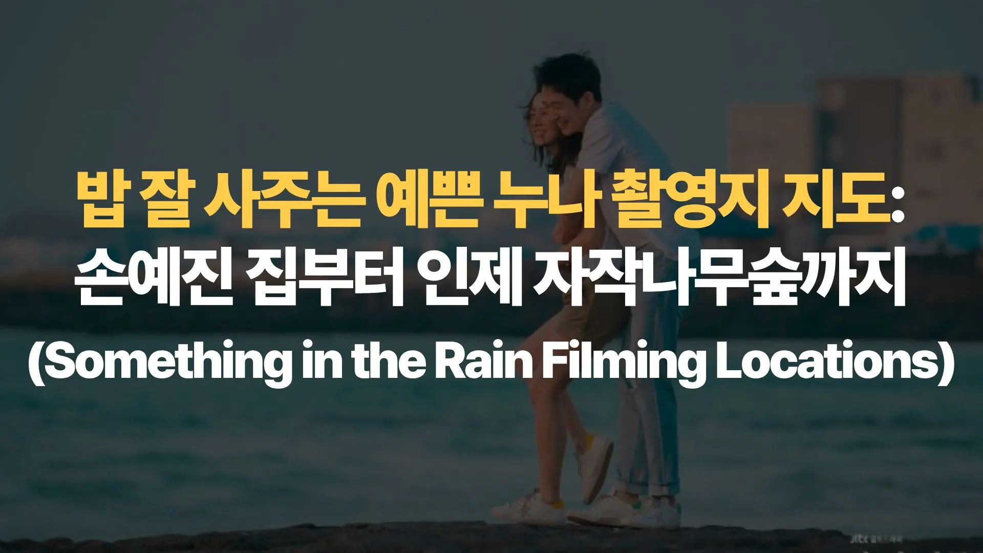 밥 잘 사주는 예쁜 누나 촬영지 지도: 손예진 집부터 인제 자작나무숲까지 (Something in the Rain Filming Locations)